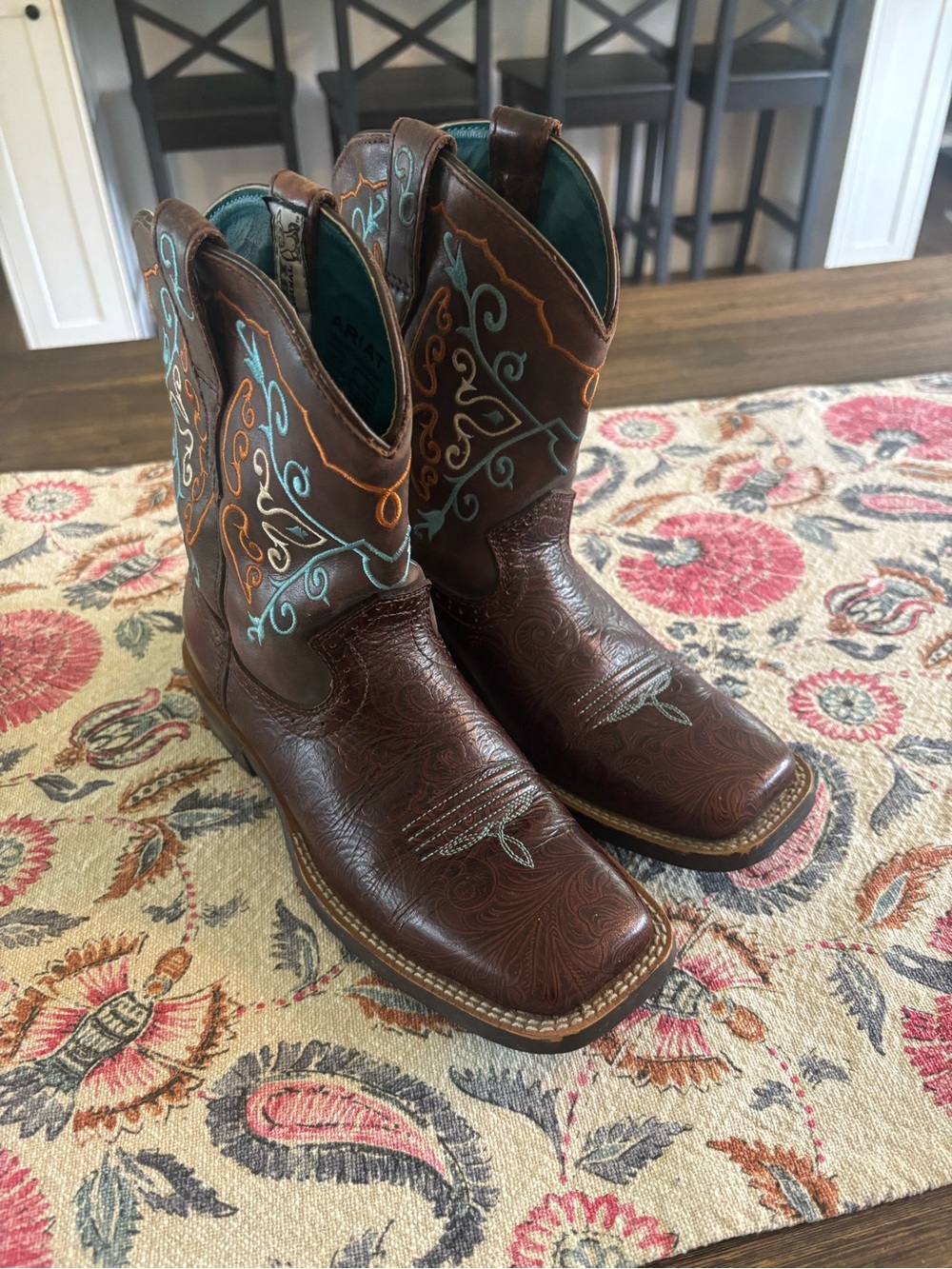 Women’s Brown Ariat Fatbaby Cowboy boots